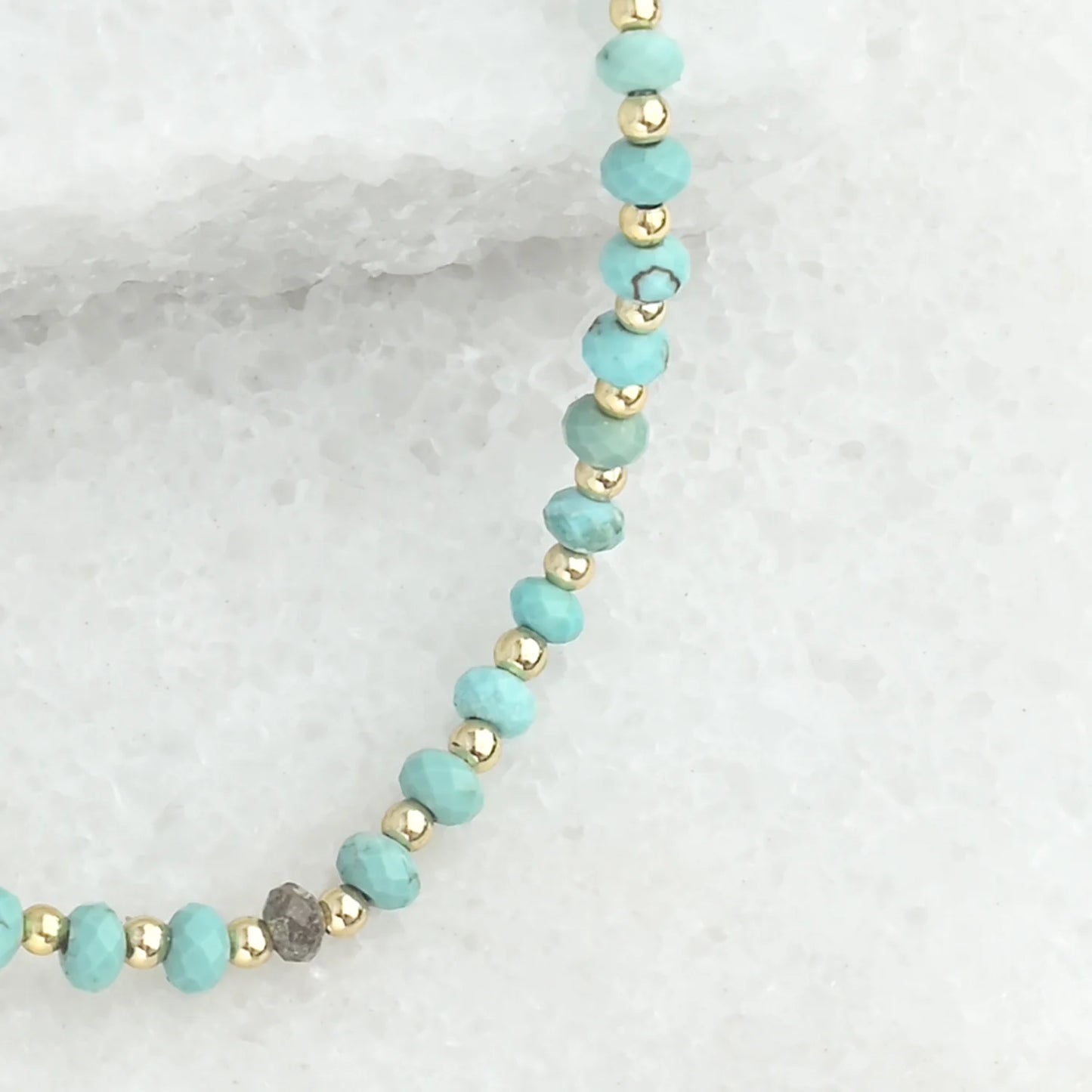 Turquoise Beaded Necklace