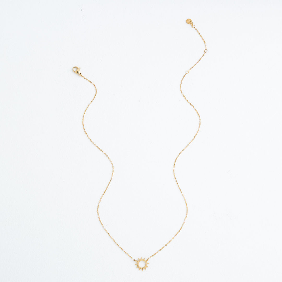 Minimalist Sun Necklace