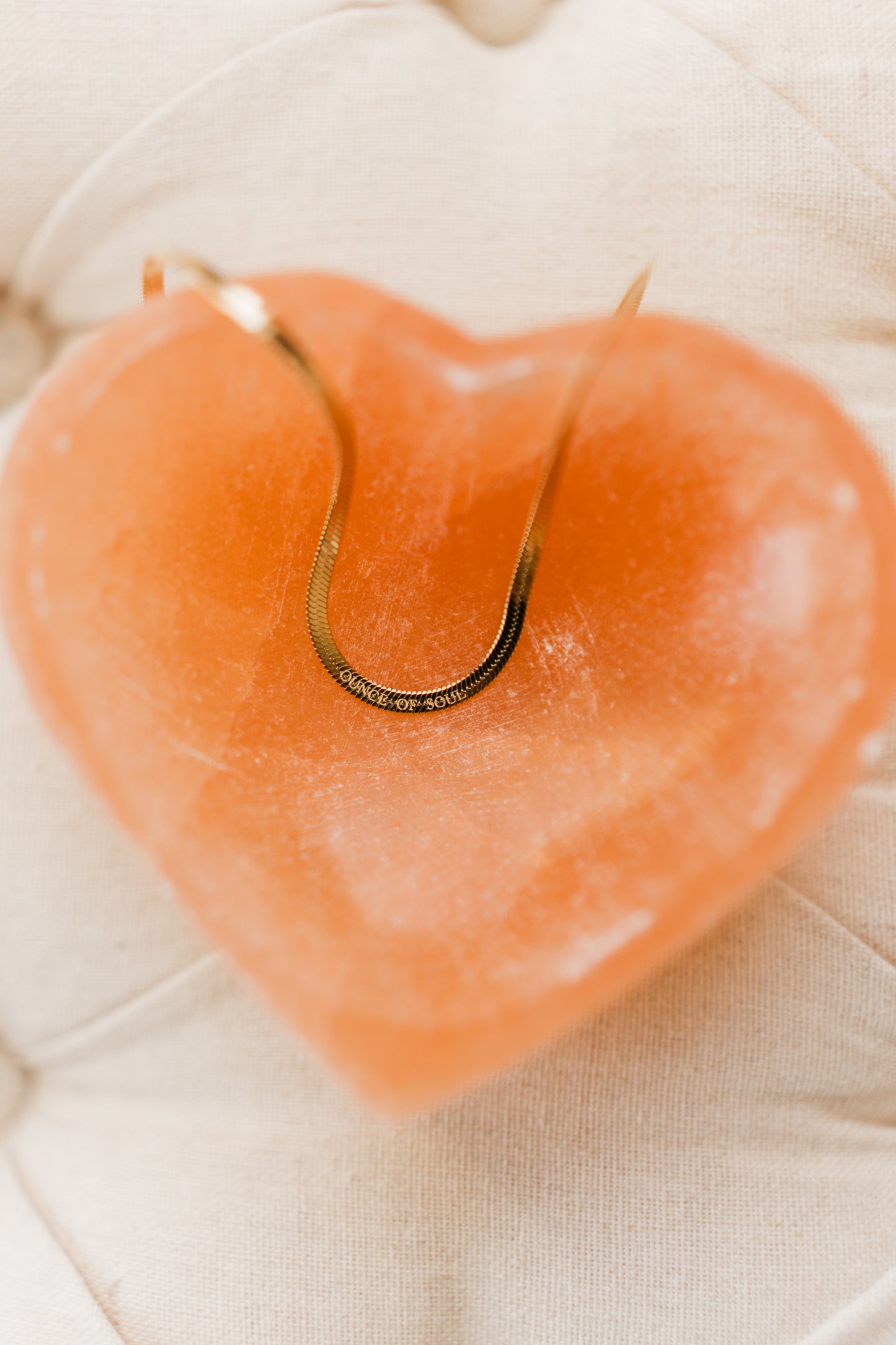 Ounce of Soul Herringbone Necklace