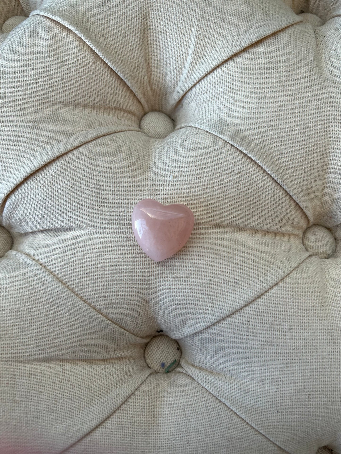 Rose Quartz Heart