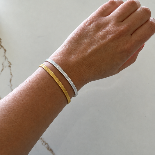 Ounce of Soul Herringbone Bracelet
