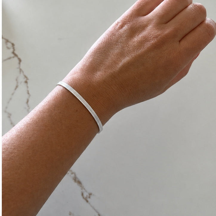 Ounce of Soul Herringbone Bracelet