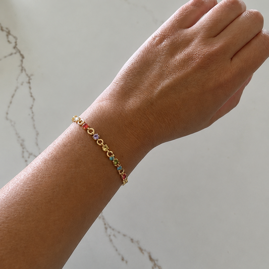 Jeweled Tennis Bracelet